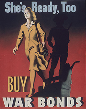 War bonds poster